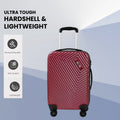 Fagoza Hardshell Luggage Set: 3-Piece Spinner Suitcases Fagoza